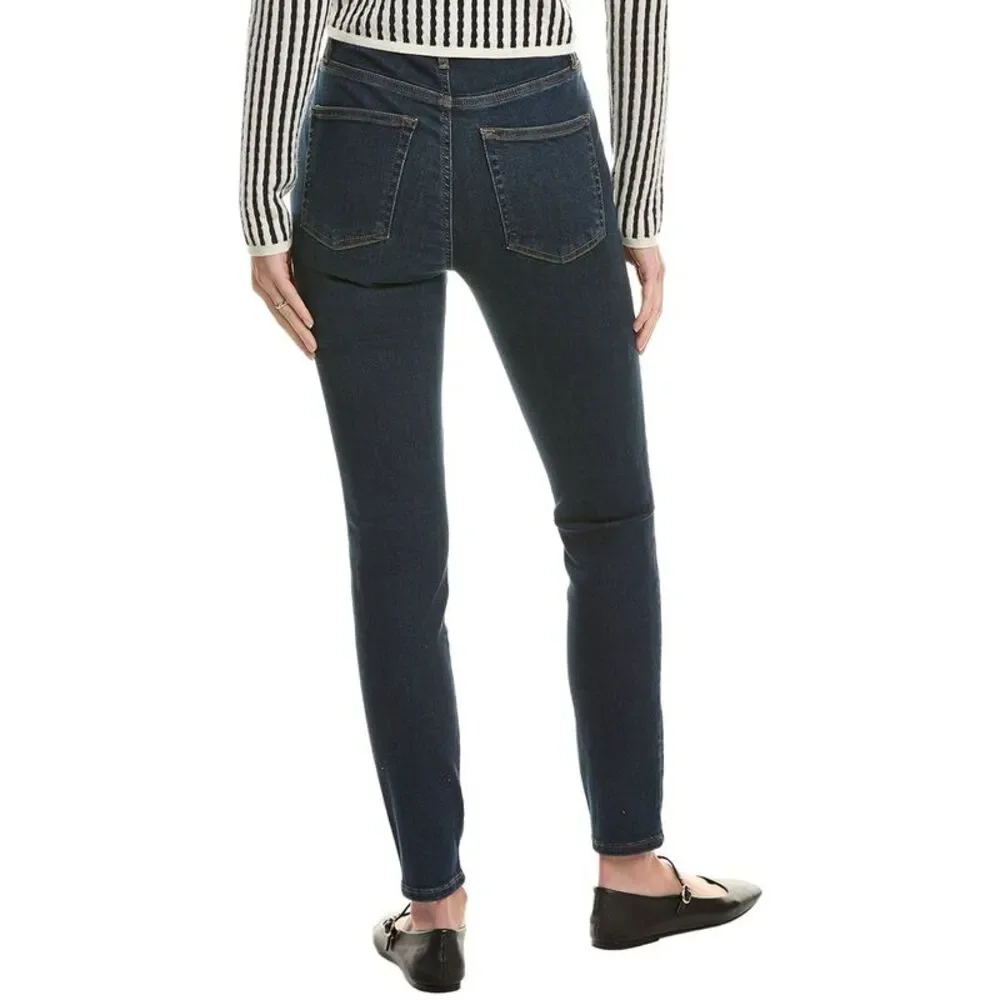 Frame Denim Womens  The Alix Flaunt Skinny Jean, Blue